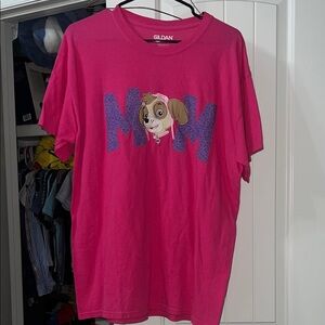 Paw Patrol “Skye” Pink Mom T-Shirt